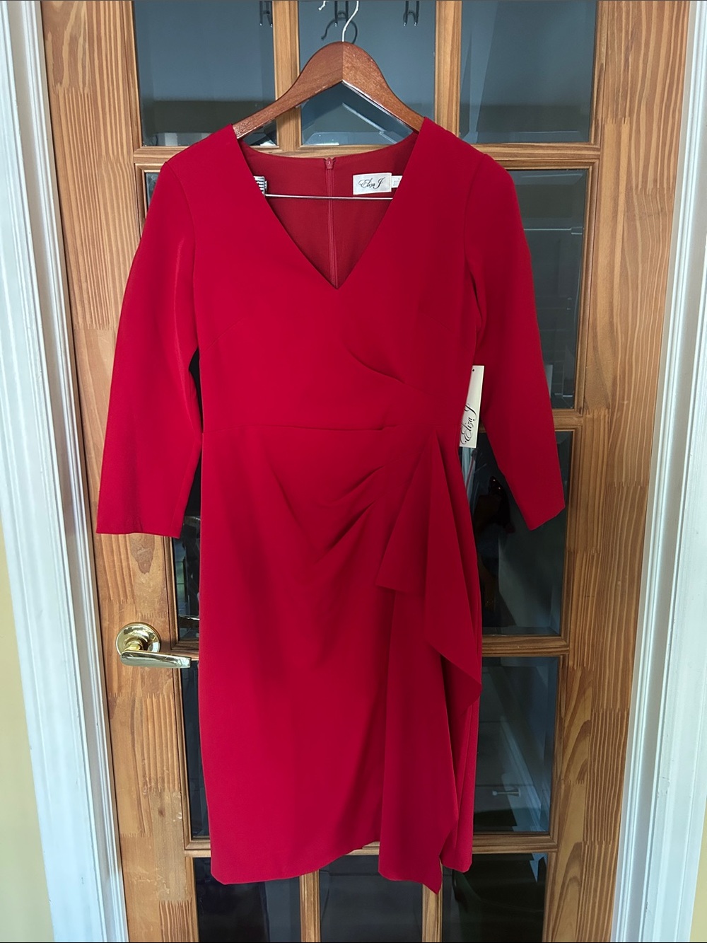 Eliza J Red Dress